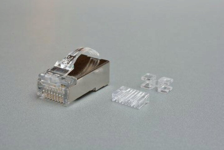 楽天市場】日本製線 Cat6用 シールドモジュラープラグ NSP624-S : IS 