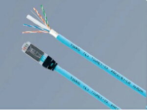 ʐM Cat6 LANP[u `lΉWvOBzpP[u 100m TSUNET-EX FAC6(B)-LA AWG26-8C