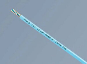 �ʐM���� Cat5e LAN�P�[�u�� �l�Y�~�����ܓ���P�[�u�� 300m�� TSUNET-350E-RG 0.5-4P