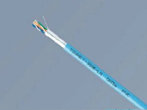 �ʐM���� Cat5e LAN�P�[�u�� F/UTP�P�����̕W���i 300m�� TSUNET-350E-LA 0.5-4P