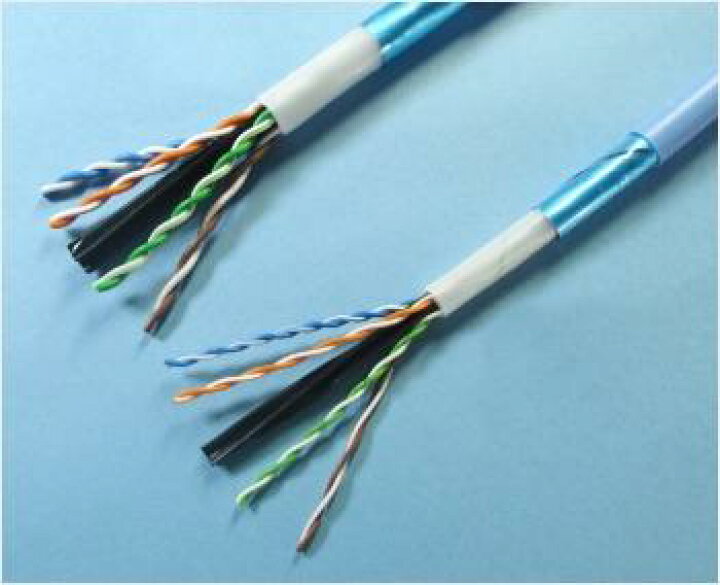 楽天市場】冨士電線 TPCC6ASD26AWGX4P細径 Cat6A 屋内用UTPケーブル 