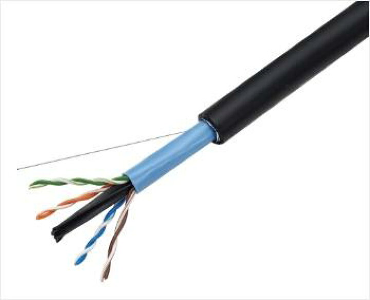 楽天市場】冨士電線 TPCC6A-LAP23AWGX4P200m Cat6A 屋外用UTPケーブル  