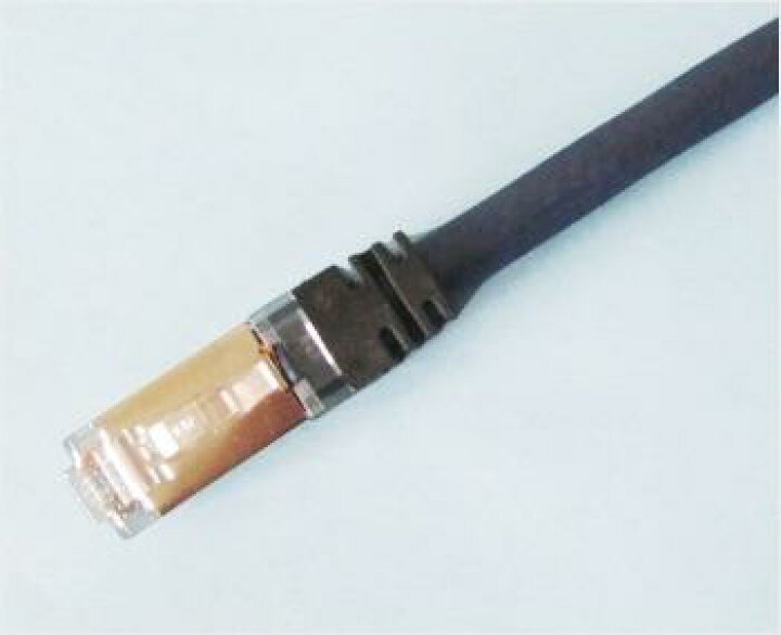 楽天市場】冨士電線 4HFS-TPCC6A-PATCH-FA-B10B-P高遮蔽型 Cat6A 