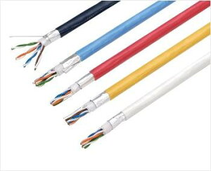 �y�m�d�� FS-TPCC50.5X4P Cat5e �����p LAN�P�[�u�� (�V�[���h�X�[�p�[�R�C��) FS-TPCC 5 0.5mm×4P (�F) 200m