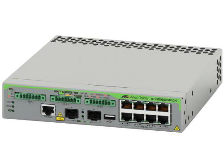 楽天市場】アライドテレシス 4359R AT-GS980EM/10H PoEスイッチ : IS 