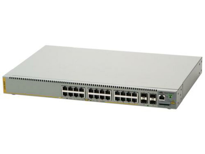 楽天市場】アライドテレシス 4615R AT-x230-28GPai PoEスイッチ : IS 
