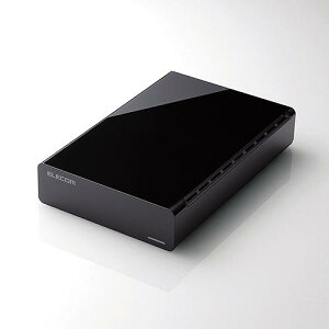 ELECOM ELD-CED040UBK USB3.0ΉOtn[hfBXN/4TB/Black/@lp