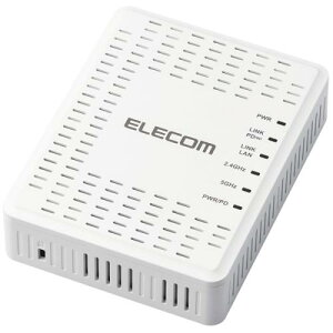 ELECOM WAB-S1775 @lpAP/Wi-Fi6(11ax)Ή 2x2/1201+574MbpsʐMΉ/WebX}[g/^➑