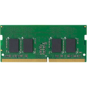 ELECOM EW2133-N4G/RO EU RoHSwߏW[/DDR4-SDRAM/DDR4-2133/260pin S.O.DIMM/PC4-17000/4GB/m[gp