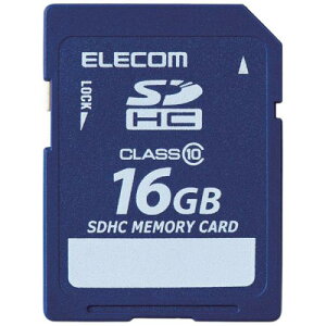 ELECOM MF-FSD016GC10R SDHCJ[h/f[^T[rXt/Class10/16GB