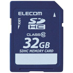 ELECOM MF-FSD032GC10R SDHC�J�[�h/�f�[�^�����T�[�r�X�t/Class10/32GB