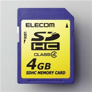 ELECOM MF-FSDH04G SDHCJ[h 4GB/Class4Ή