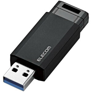 ELECOM MF-PKU3008GBK USB3.1(Gen1)�Ή��������[/�m�b�N��/�I�[�g���^�[���@�\�t/8GB/�u���b�N