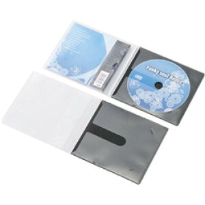 ELECOM CCD-DPC10BK CD/DVDpX[\tgP[X/1[^Cv/10/ubN