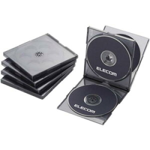 ELECOM CCD-JSCNQ5CBK Blu-ray/DVD/CDvP[X/4[/5pbN/NAubN