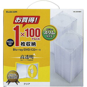 ELECOM CCD-JSCS100CR Blu-ray/DVD/CDXvP[X/1[/100pbN/NA