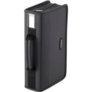 ELECOM CCD-SS96BK CD/DVD�P�[�X/�t�@�X�i�[�t/96����/�u���b�N