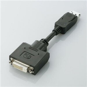 ELECOM AD-DPDBK DisplayPort-DVIϊA_v^/fBXvC|[gIX-DVI D24pinX