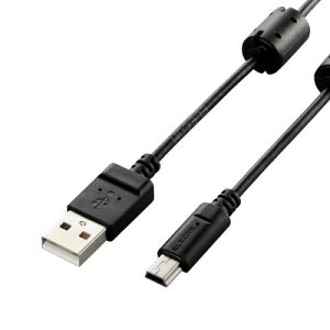 ELECOM DGW-MF05BK fWJpUSBP[u/miniB/tFCgRA/0.5m/ubN