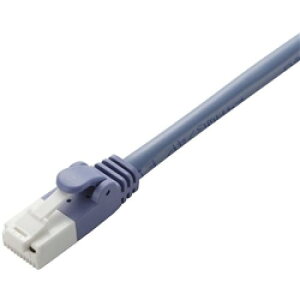 ELECOM LD-CTT/BU15 LAN�P�[�u��/CAT5E����/�ܐ܂�h�~/1.5m/�u���[