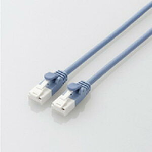 ELECOM LD-GPAYT/BU15 ���炩LAN�P�[�u��/CAT6A/�ܐ܂�h�~/1.5m/�u���[