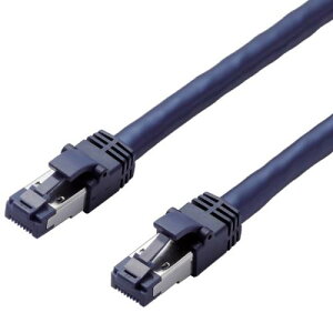 ELECOM LD-OCTT/BM30 LAN�P�[�u��/CAT8����/�ܐ܂�h�~/3m/�u���[���^���b�N