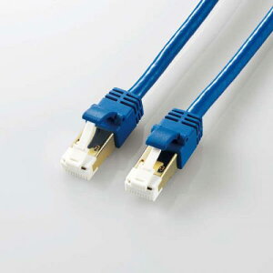 ELECOM LD-TWSYT/BM1 LAN�P�[�u��/CAT7����/�ܐ܂�h�~/���炩/1.0m/�u���[���^���b�N
