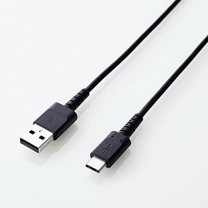 ELECOM MPA-ACS12NBK X}[gtHpUSBP[u/USB(A-C)/Fؕi/ϋv/1.2m/ubN
