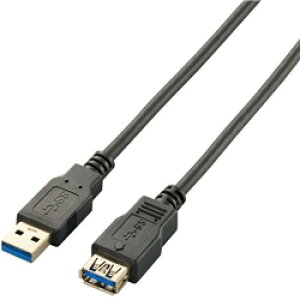 ELECOM USB3-E15BK USB3.0�����P�[�u��(A-A)/1.5m/�u���b�N
