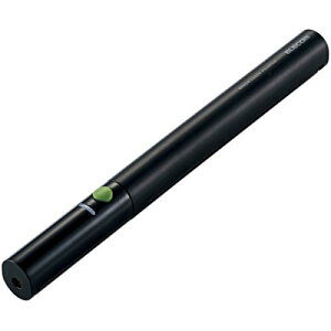 ELECOM ELP-GL09BK 緑色レーザーポインター/プレゼンター機能無し/ブラック