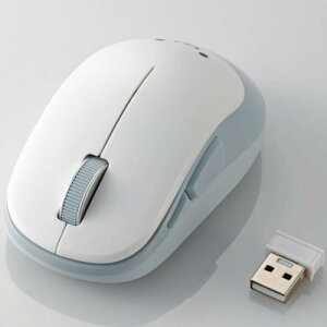 ELECOM M-DY13DBWH BlueLED�}�E�X/EPRIM/����/5�{�^��/�z���C�g