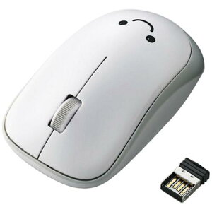 ELECOM M-IR07DRWH IR�}�E�X/ENELO�V���[�Y/����/3�{�^��/�ȓd��/�z���C�g