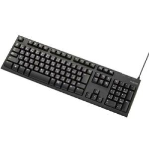 ELECOM TK-FCM062BK uL[{[h/108L[/USB/LTCY/1000񍂑ϋv/ubN