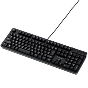 ELECOM TK-FCM094HBK LtL[{[h/u/JjJCN/USB(2.0)2|[g/1000񍂑ϋv/ubN