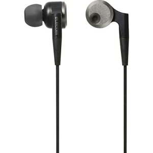 ELECOM EHP-GB100ABK �X�e���I�w�b�h�z��/�J�i��/Grand Bass/�u���b�N