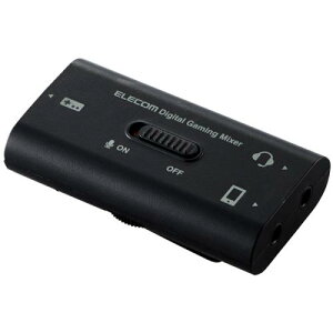 ELECOM HSAD-GM30MBK Q[USBfW^~LT[/PS4/SwitchΉ/ubN