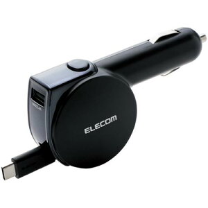 ELECOM MPA-CCC05BK �V�K�[�`���[�W���[/Type-C/���[���^�C�v/USB�|�[�g�t/���܂����[�d/90cm/5.4A/�u���b�N