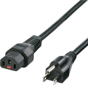 サンワサプライ APW12-515C13LK01 抜け防止ロック電源コード(3P・1m・ブラック)