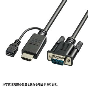 �T�����T�v���C KM-HD24V10 HDMI-VGA�ϊ��P�[�u���i�u���b�N�E1m�j