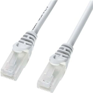 �T�����T�v���C LA-Y5TS-005 �c���܂�h�~CAT5eLAN�P�[�u���i0.5m�E�z���C�g�j