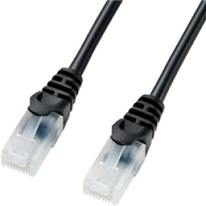 �T�����T�v���C LA-Y5TS-10BK �c���܂�h�~CAT5eLAN�P�[�u���i10m�E�u���b�N�j