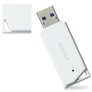 BUFFALO RUF3-K32GB-WH USB3.1�iGen1�j/USB3.0�Ή� USB�������[ �o�����[���f�� 32GB �z���C�g