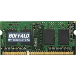 BUFFALO MV-D3N1600-L2G D3N1600-2G @lij6Nۏ PC3L-12800 DDR3 SDRAM S.O.DIMM 2GB d