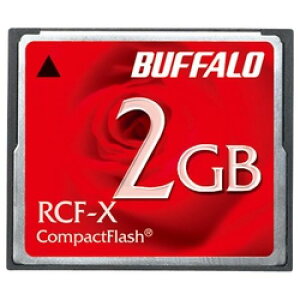 BUFFALO RCF-X2G �R���p�N�g�t���b�V�� �n�C�R�X�g�p�t�H�[�}���X���f�� 2GB
