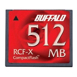 BUFFALO RCF-X512MY �R���p�N�g�t���b�V�� �n�C�R�X�g�p�t�H�[�}���X���f�� 512MB