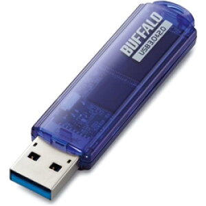 BUFFALO RUF3-C64GA-BL USB3.0�Ή� USB�������[ �X�^���_�[�h���f�� 64GB �u���[