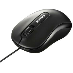 BUFFALO BSMOU050MBKZ �L�� ���w���}�E�X 3�{�^���^�C�v M�T�C�Y �u���b�N