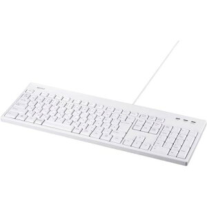 BUFFALO BSKBU310WHZ USB�ڑ� �L���t���L�[�{�[�h �ې􂢑Ή� �z���C�g