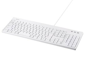 BUFFALO BSKBU520WHZ �L���t���L�[�{�[�h �R�ێd�l�E�h���h�o�L�[�{�[�h �z���C�g