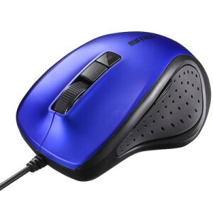 BUFFALO BSMBU300BL �L��BlueLED���w���}�E�X �É�/5�{�^��/DPI�؂�ւ��{�^�� �u���[